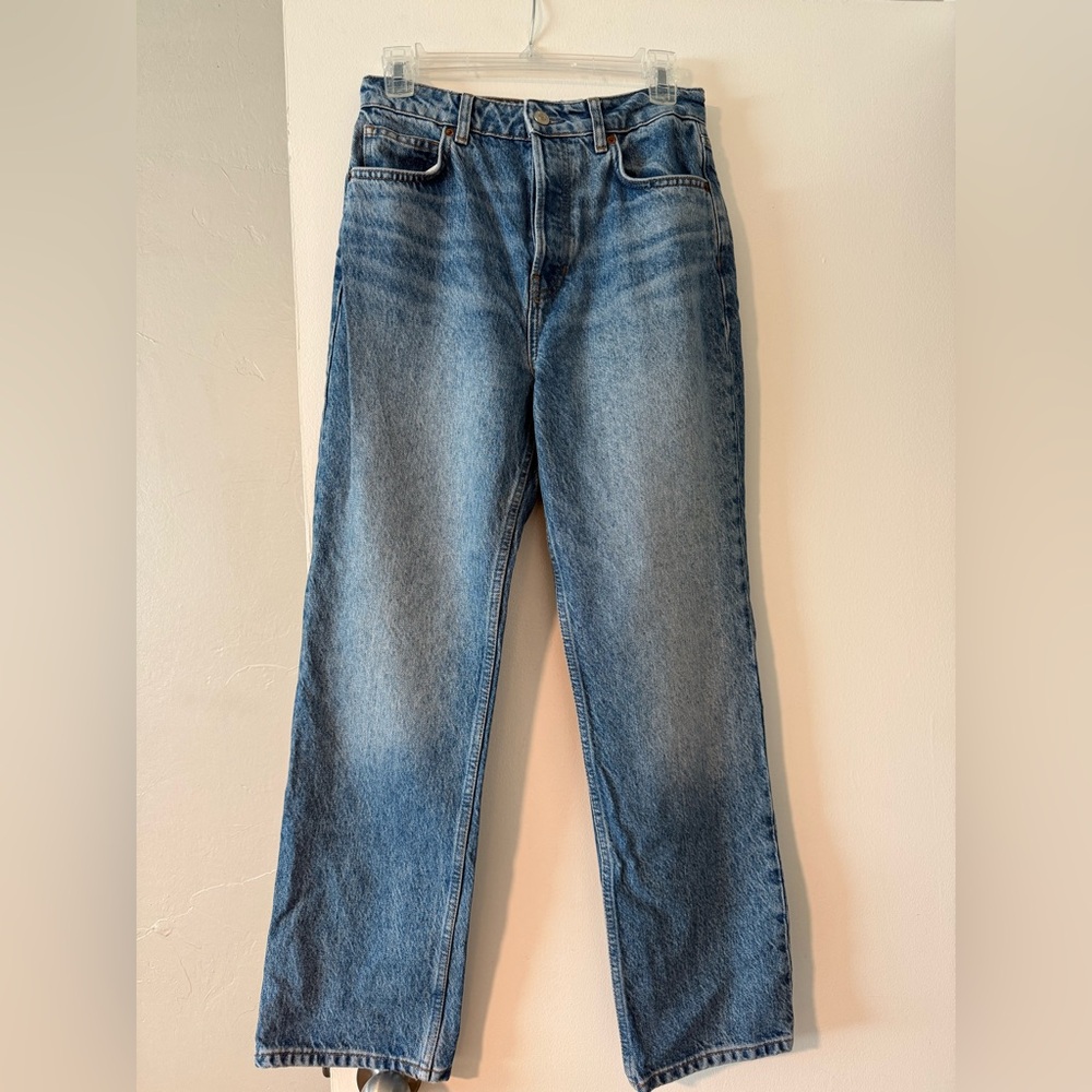Reformation Cynthia High Rise Straight Jeans